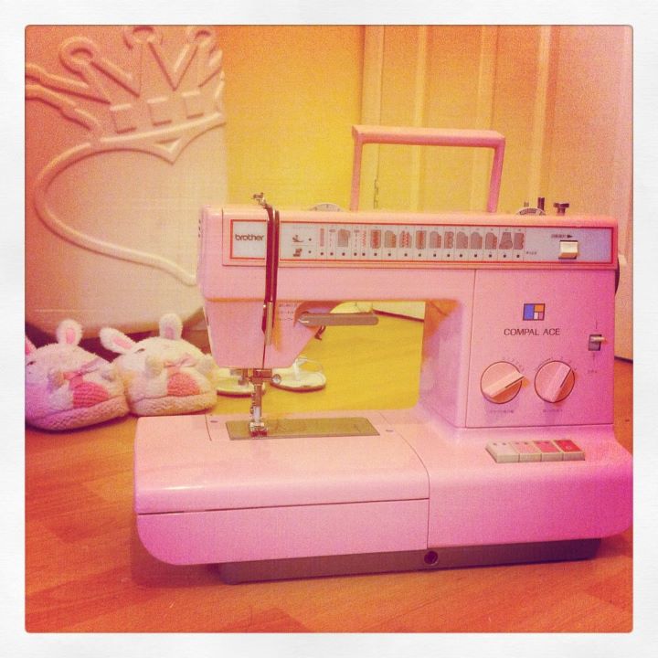 Pink sewing machine